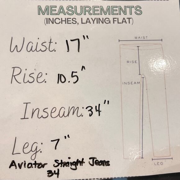 Aviator Nation Black Jeans Straight Leg Sz 34 Western Trendy Coastal Cowgirl - Picture 2 of 9